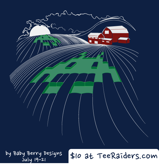 Pixel Invasion by BabyBerry Design | Space Invaders parody shirt for only $10